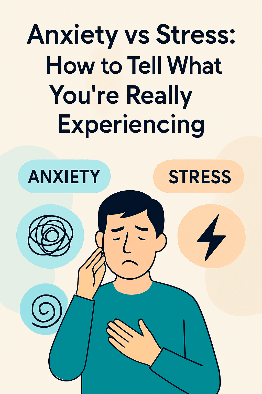 Anxiety vs Stress: How to Tell What You're Really Experiencing